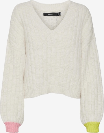 VERO MODA Sweater 'INGRID' in Beige: front
