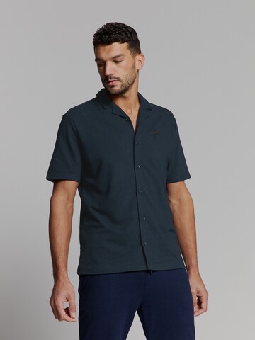 Coupe regular T-Shirt No Excess en bleu : devant
