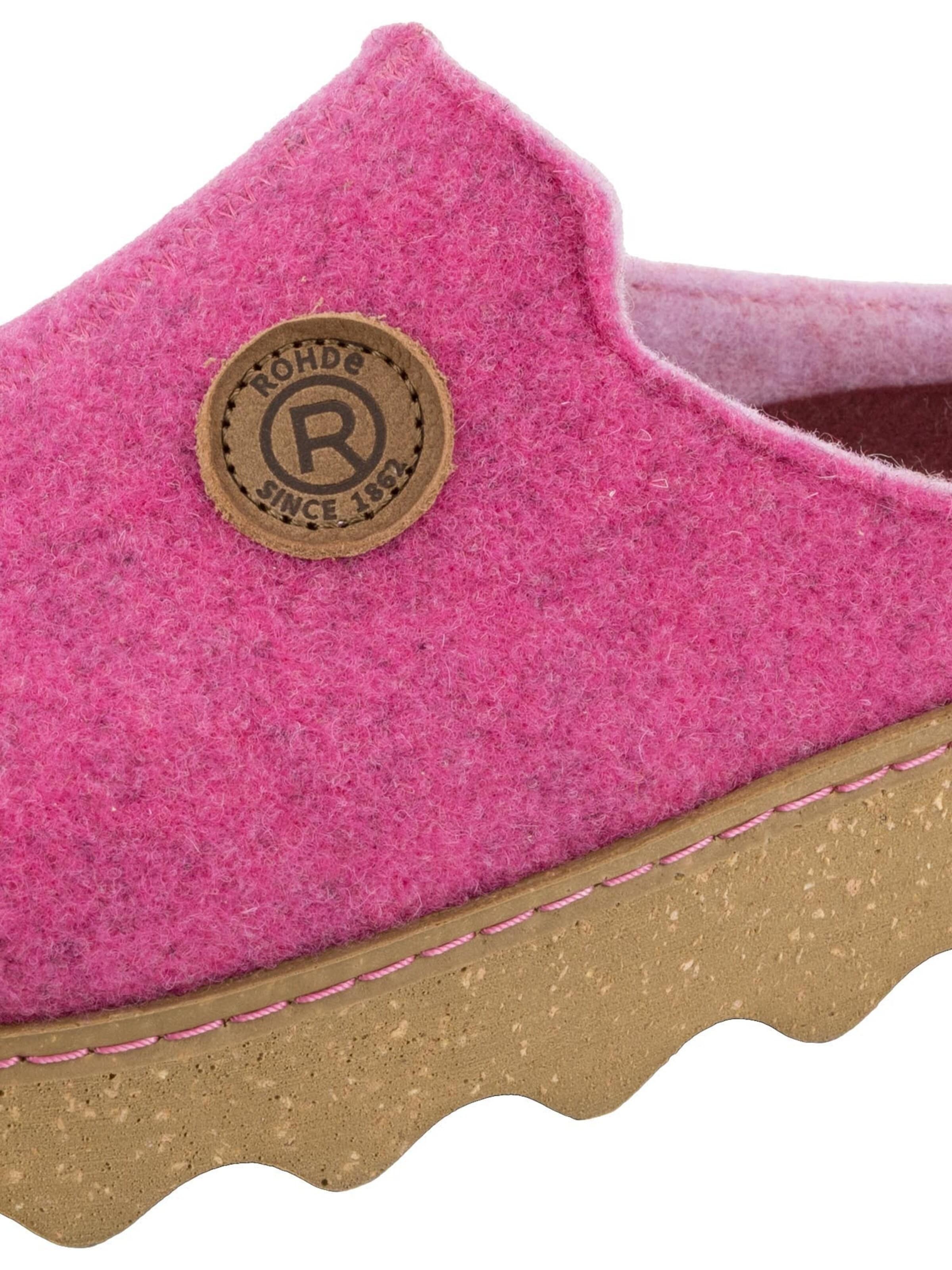 ROHDE Clogs 'Foggia-D' in Pink