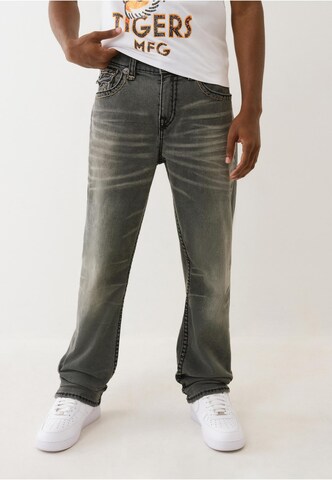 True Religion Regular Jeans in Blauw: voorkant