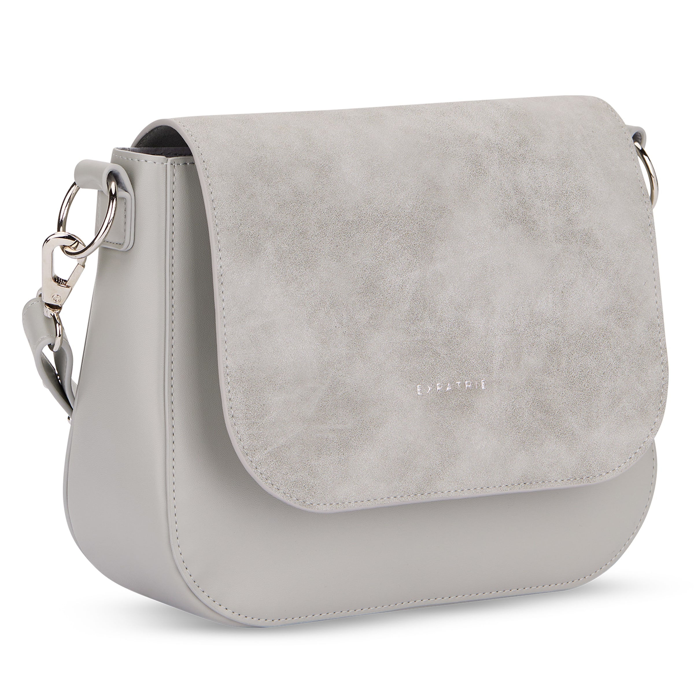 Expatrié Axelremsväska 'Louise Large' i grå