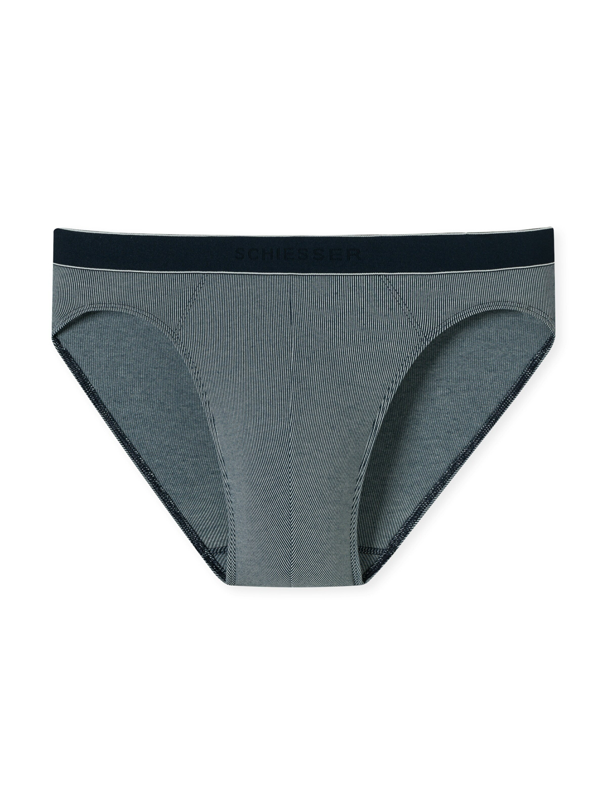 SCHIESSER Slip ' Rio - Duality Function ' in Blau: Vorderseite