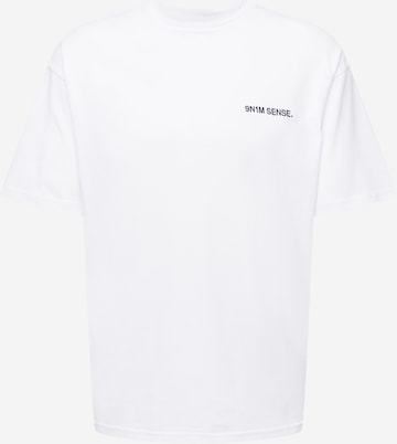 9N1M SENSE Shirt in White: front