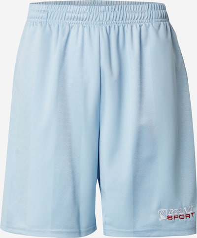 Karl Kani Housut värissä vaaleansininen / verenpunainen / offwhite, Tuotenäkymä