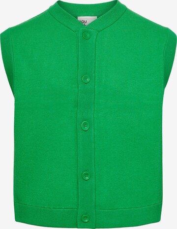 Vestes en maille IIQUAL en vert : devant