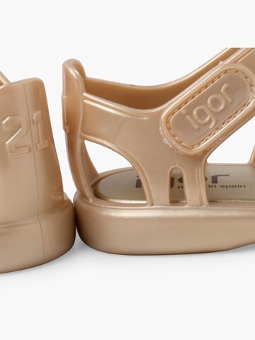 Claquettes / Tongs IGOR en beige