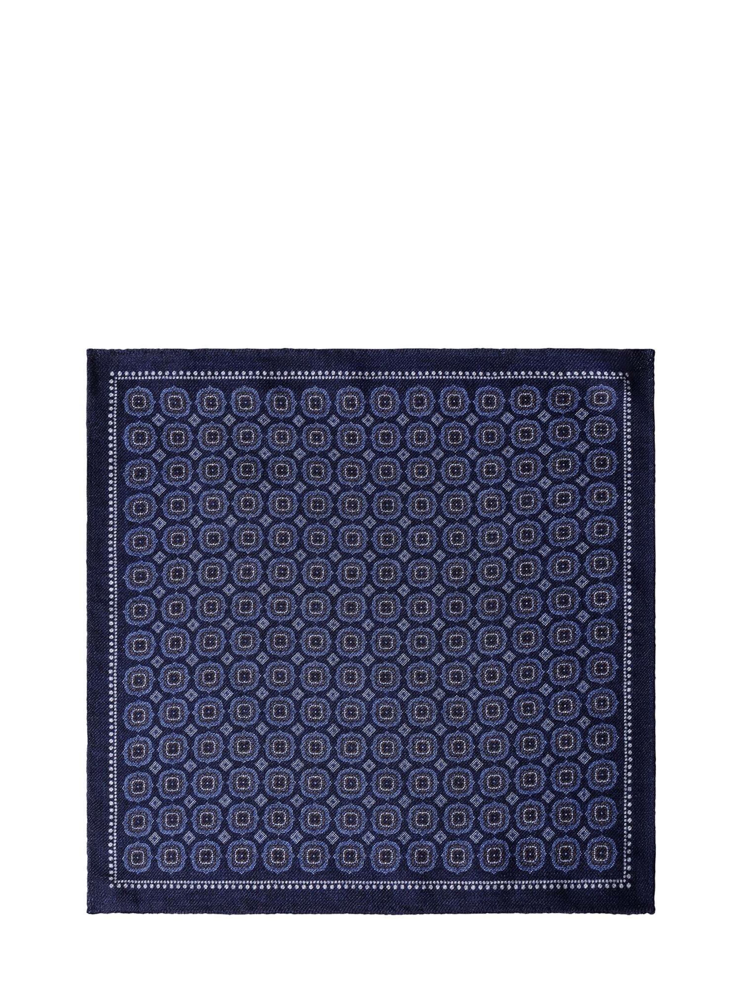Hackett London Shawl in One Size in Navy / White, Item view