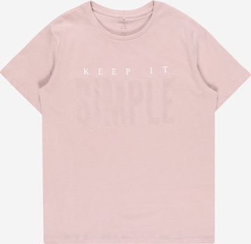 NAME IT T-shirt 'TUBUL' i rosa: framsida