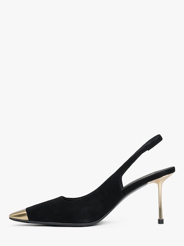 Estro Slingpumps '7762'‌‌‌‌‌ in Schwarz