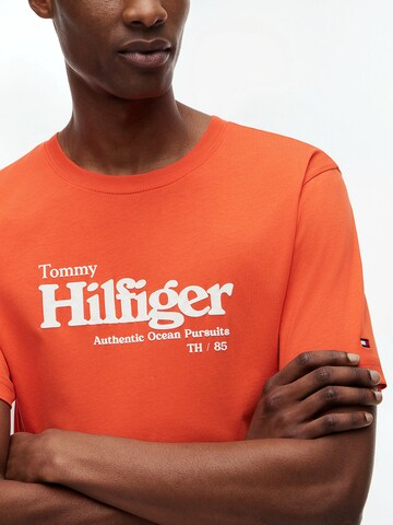T-Shirt TOMMY HILFIGER en orange