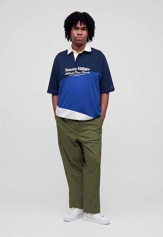 žalia TOMMY HILFIGER Standartinis „Chino“ stiliaus kelnės 'DENTON ESSENTIAL'