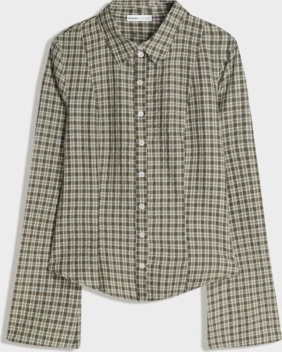 Bershka Pusero värissä vaaleabeige / khaki, Tuotenäkymä