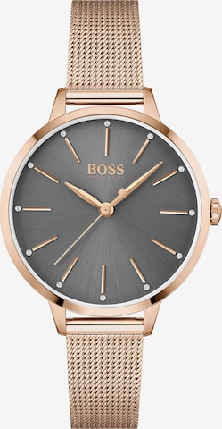 BOSS Orange Analog watch in Gold: front