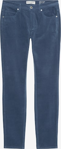 Marc O'Polo Slim fit Trousers 'Lulea' in Blue: front