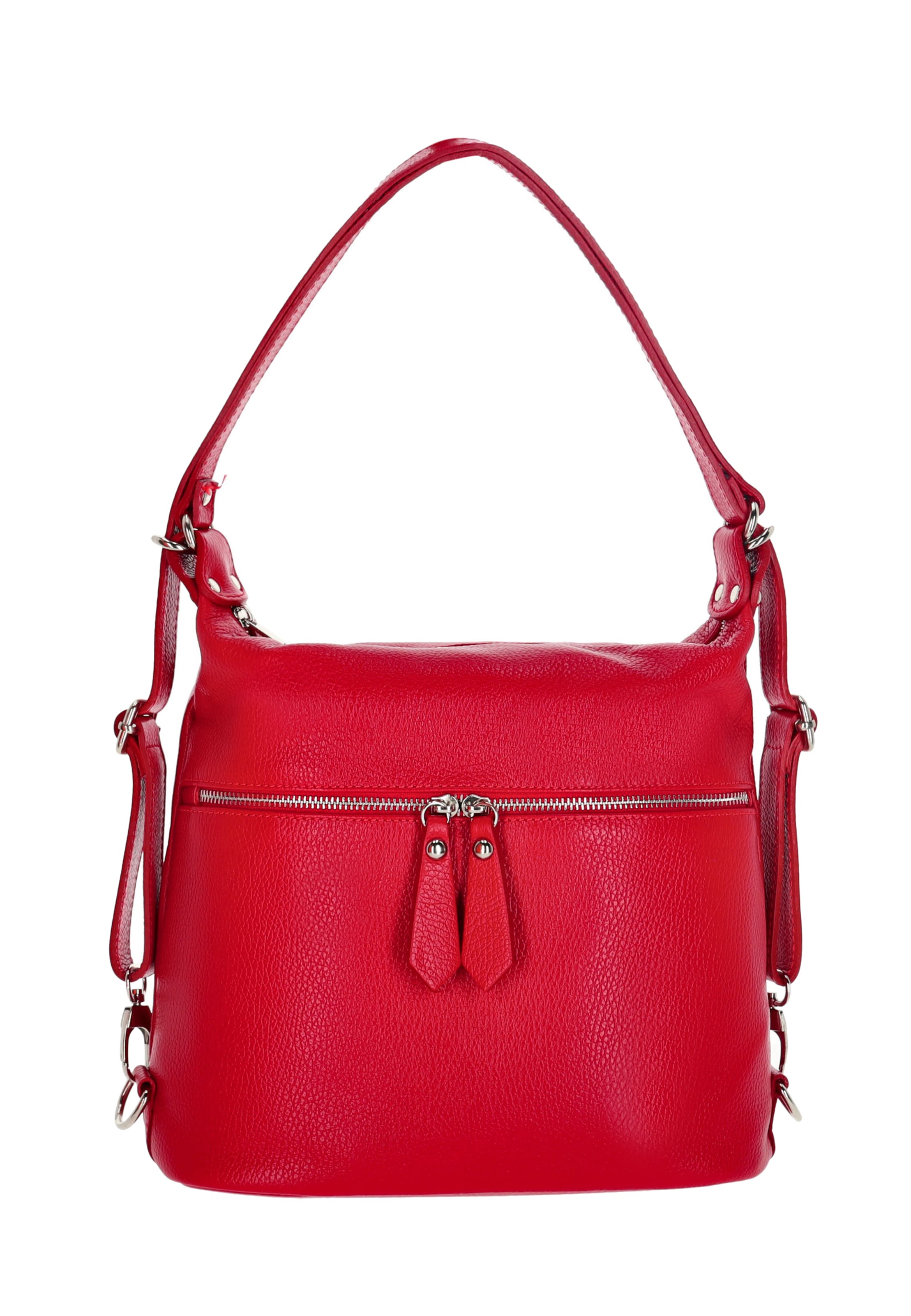 faina Schoudertas in Rood: voorkant