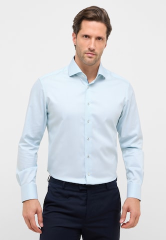ETERNA Regular fit Business shirt in Green: front