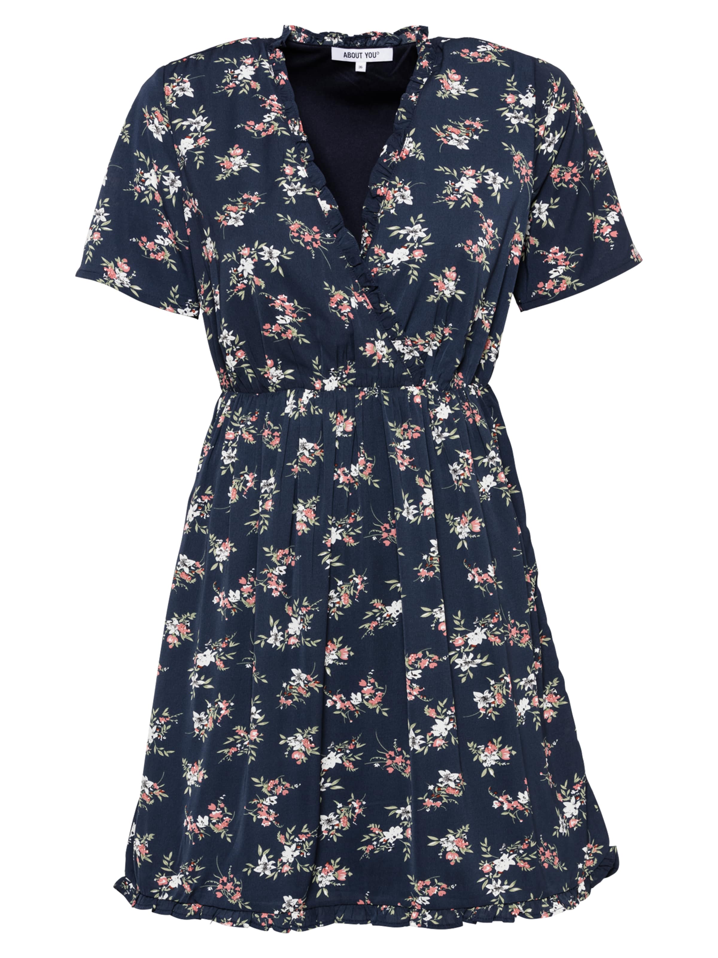 ABOUT YOU Šaty 'Dion' – modrá: přední strana