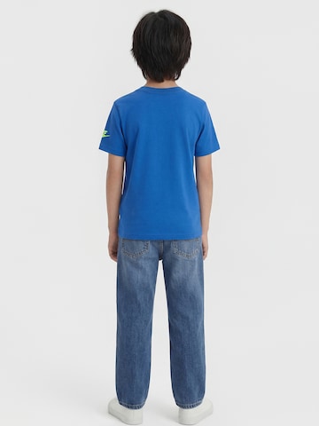 T-Shirt 'SOCCER SWOOSH' Nike Sportswear en bleu