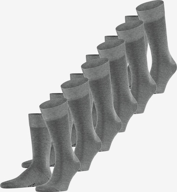 FALKE Socken 'Happy 6-Pack' in Grau: Vorderseite