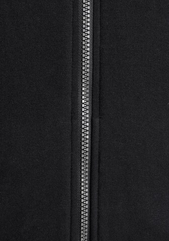 FLASHLIGHTS Sweatjacke in Schwarz