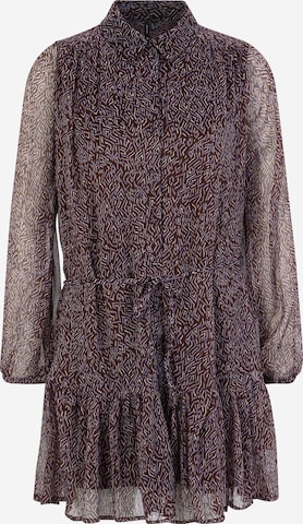 Robe-chemise 'Kaya' VERO MODA en marron : devant