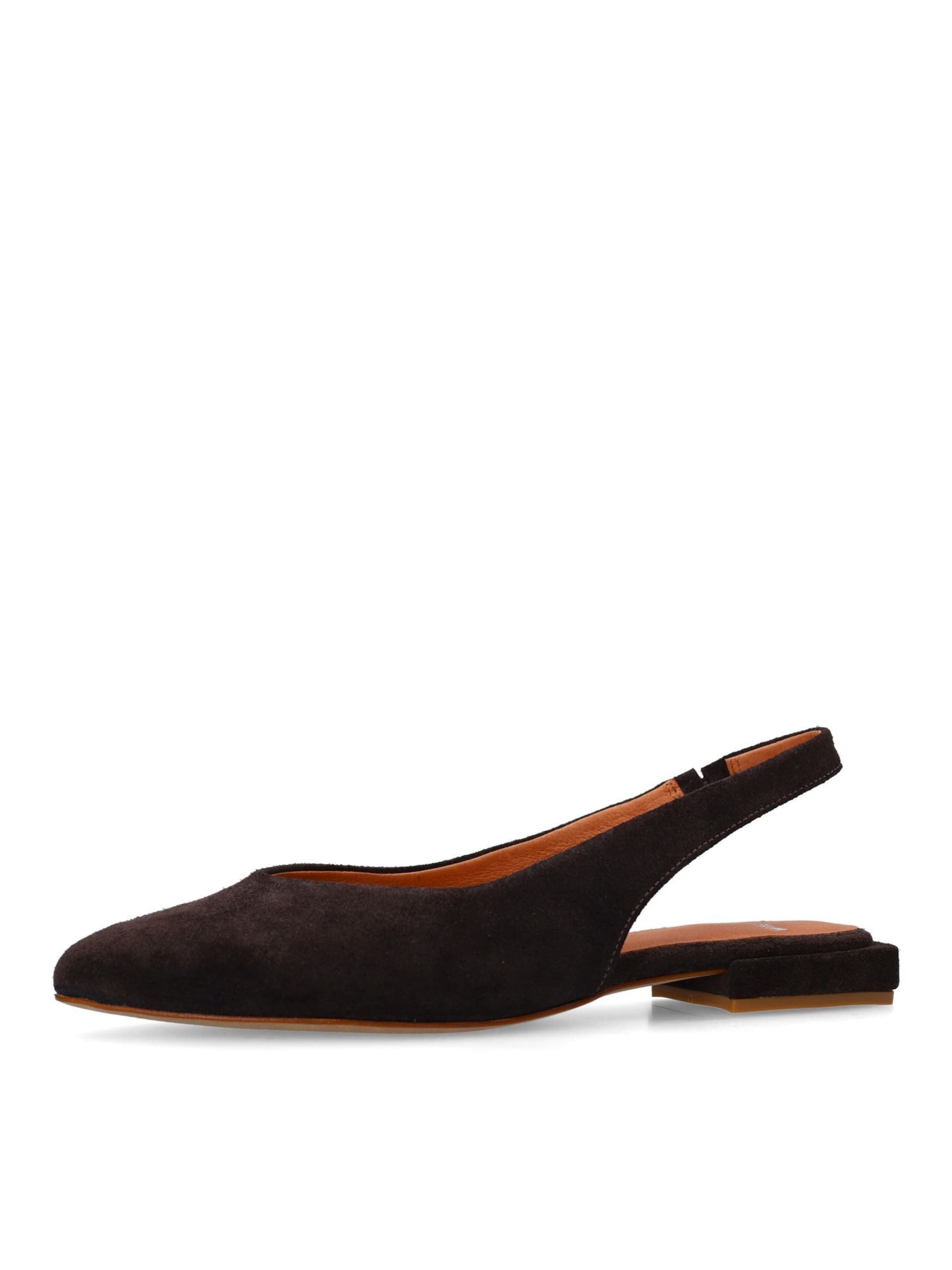 MANFIELD Pumps in Braun: Vorderseite