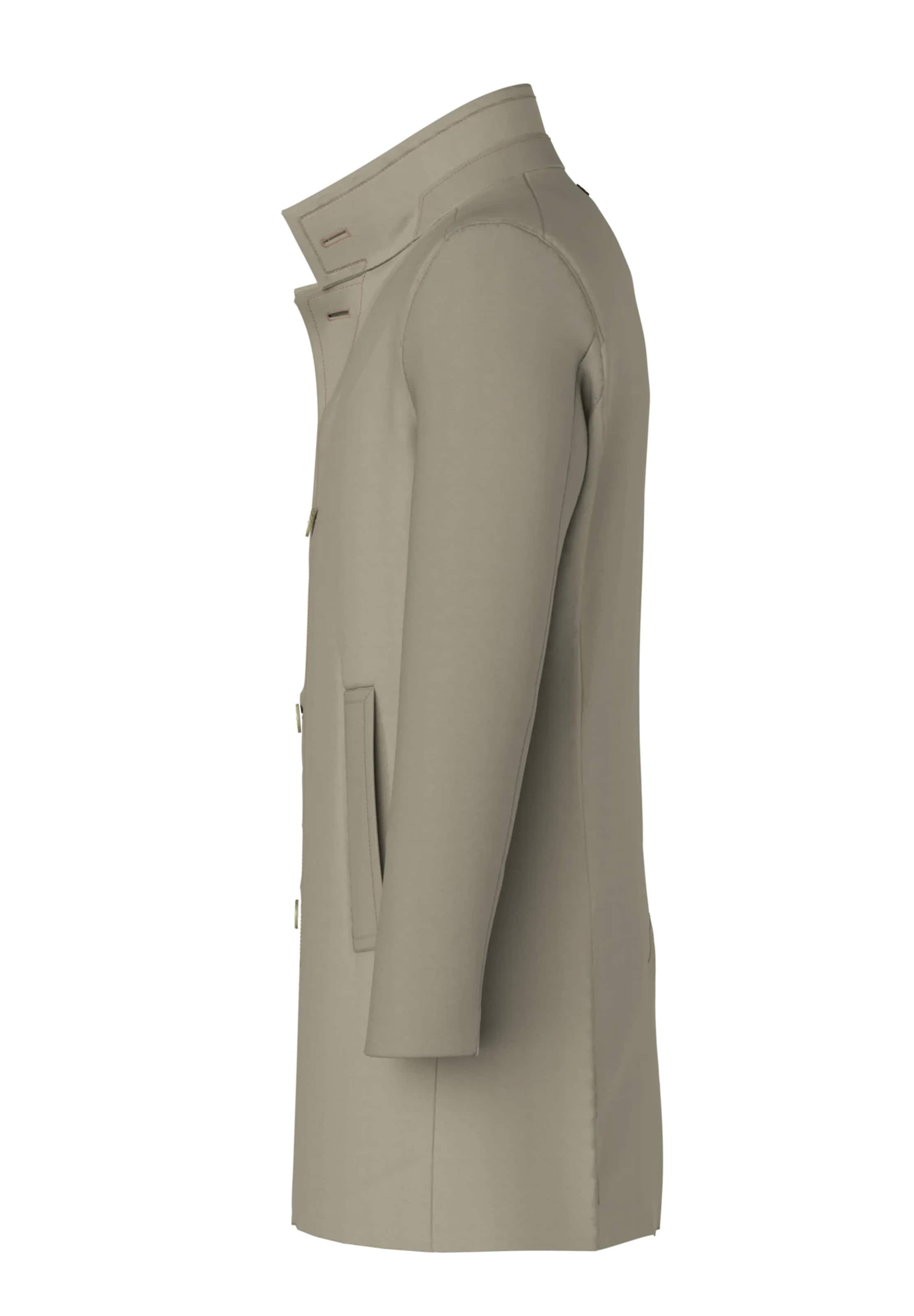 STRELLSON Between-Seasons Coat 'Fynn Flex' in Beige