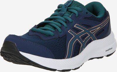 ASICS Laufschuh 'CONTEND' in navy / petrol / hellorange, Produktansicht