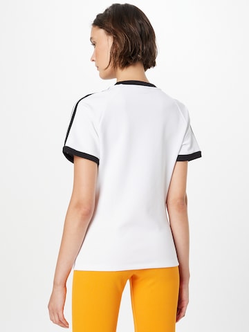 ADIDAS ORIGINALS Koszulka 'Adicolor Classics  3-Stripes' w kolorze biały