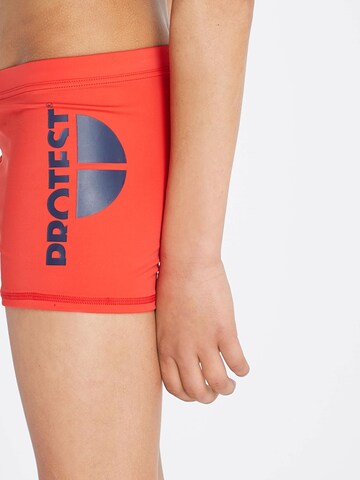 PROTEST Badeshorts 'CARST JR'‌ in Rot
