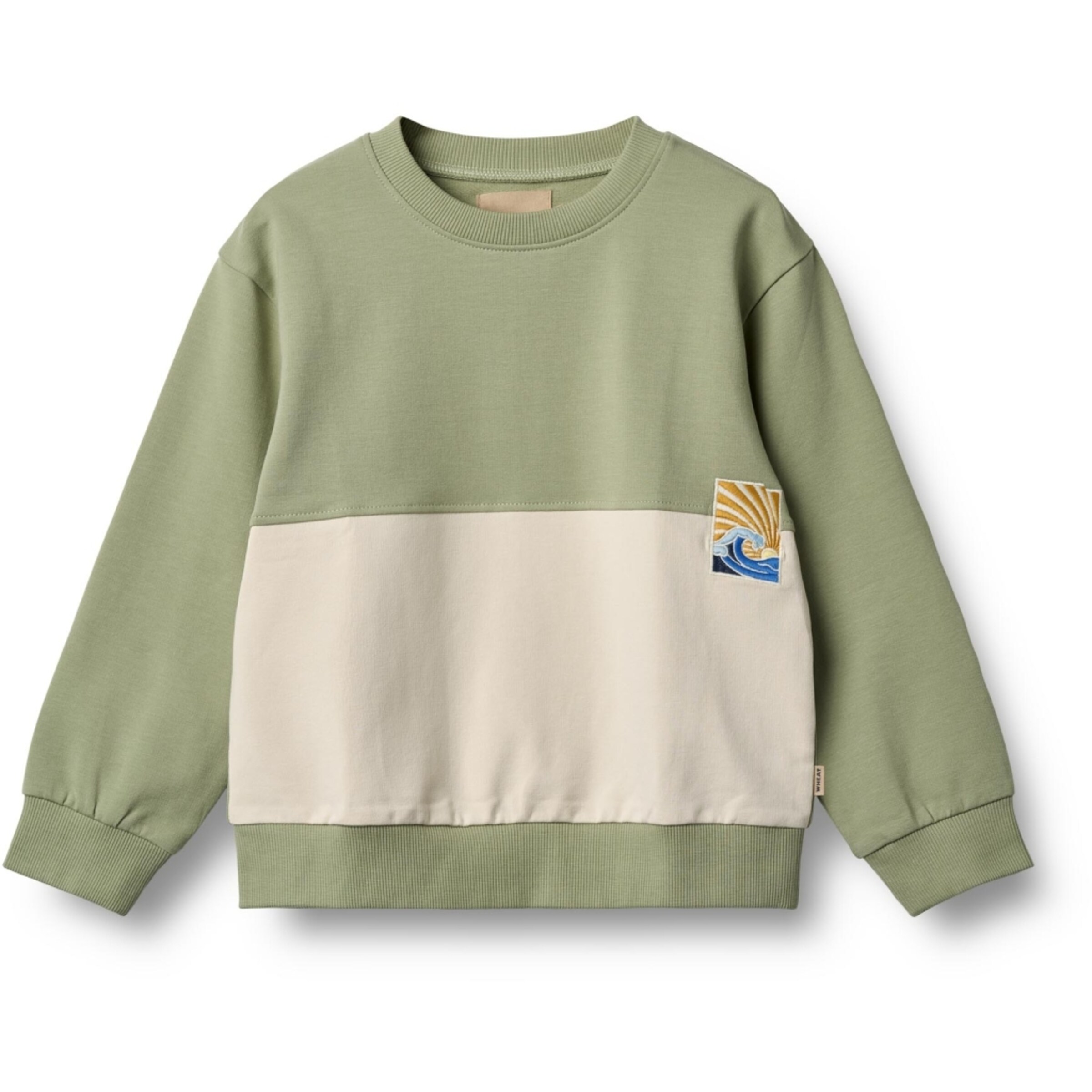 WHEAT Pullover in Grün: Vorderseite