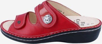 Finn Comfort Pantolette in Rot