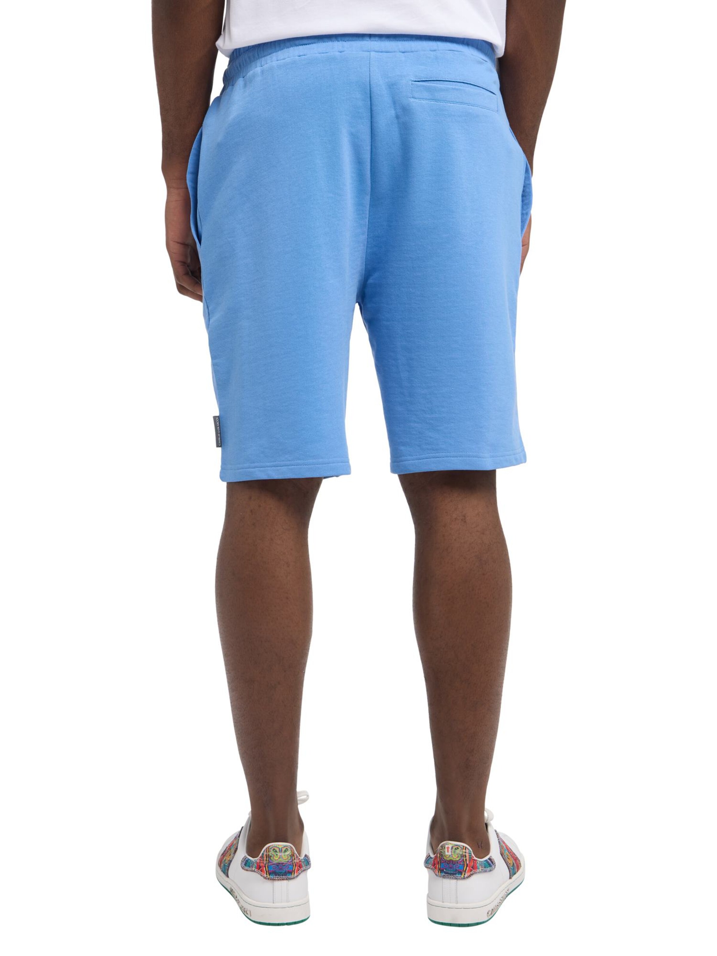 Carlo Colucci Regular Broek in Blauw