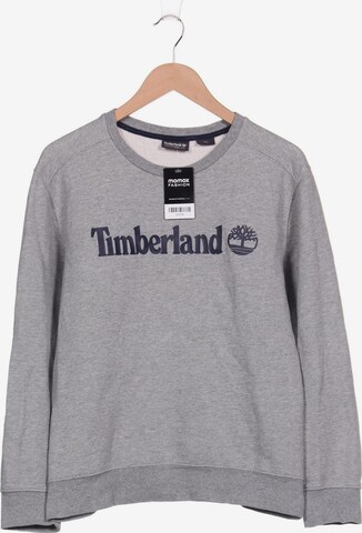 TIMBERLAND Sweatshirt & Zip-Up Hoodie in M in Grey: front