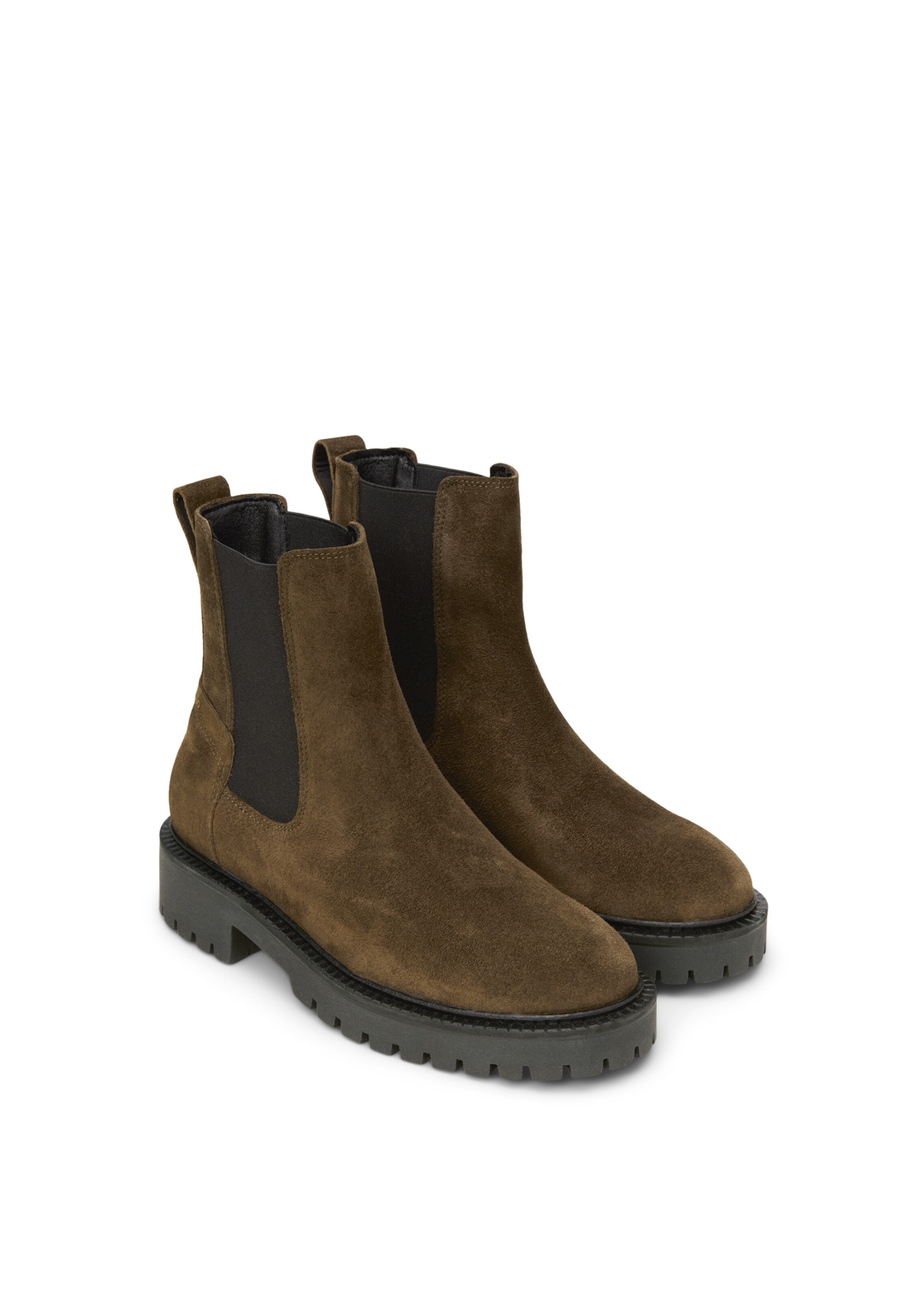 Chelsea Boots ' mit Profilsohle ' Marc O'Polo en vert
