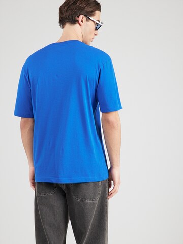 HUGO Тениска 'Nierofix' в синьо