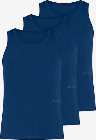 SLOGGI Undershirt 'SLG Base' in Blue: front
