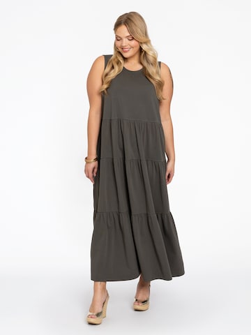 YOEK Kleid in Grün: Vorderseite
