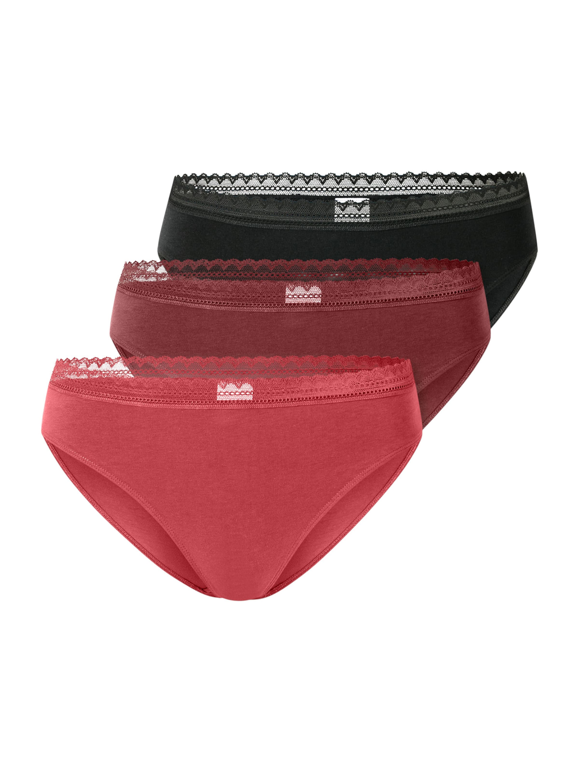 SCHIESSER Slip in Rot: Vorderseite