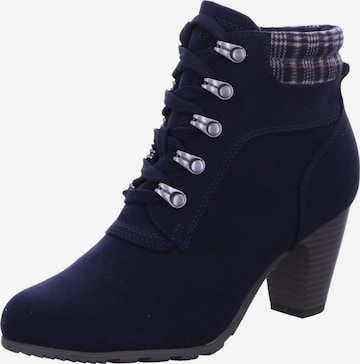 s.Oliver Ankle Boots in Blue: front