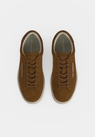 Baskets basses Karl Lagerfeld en marron