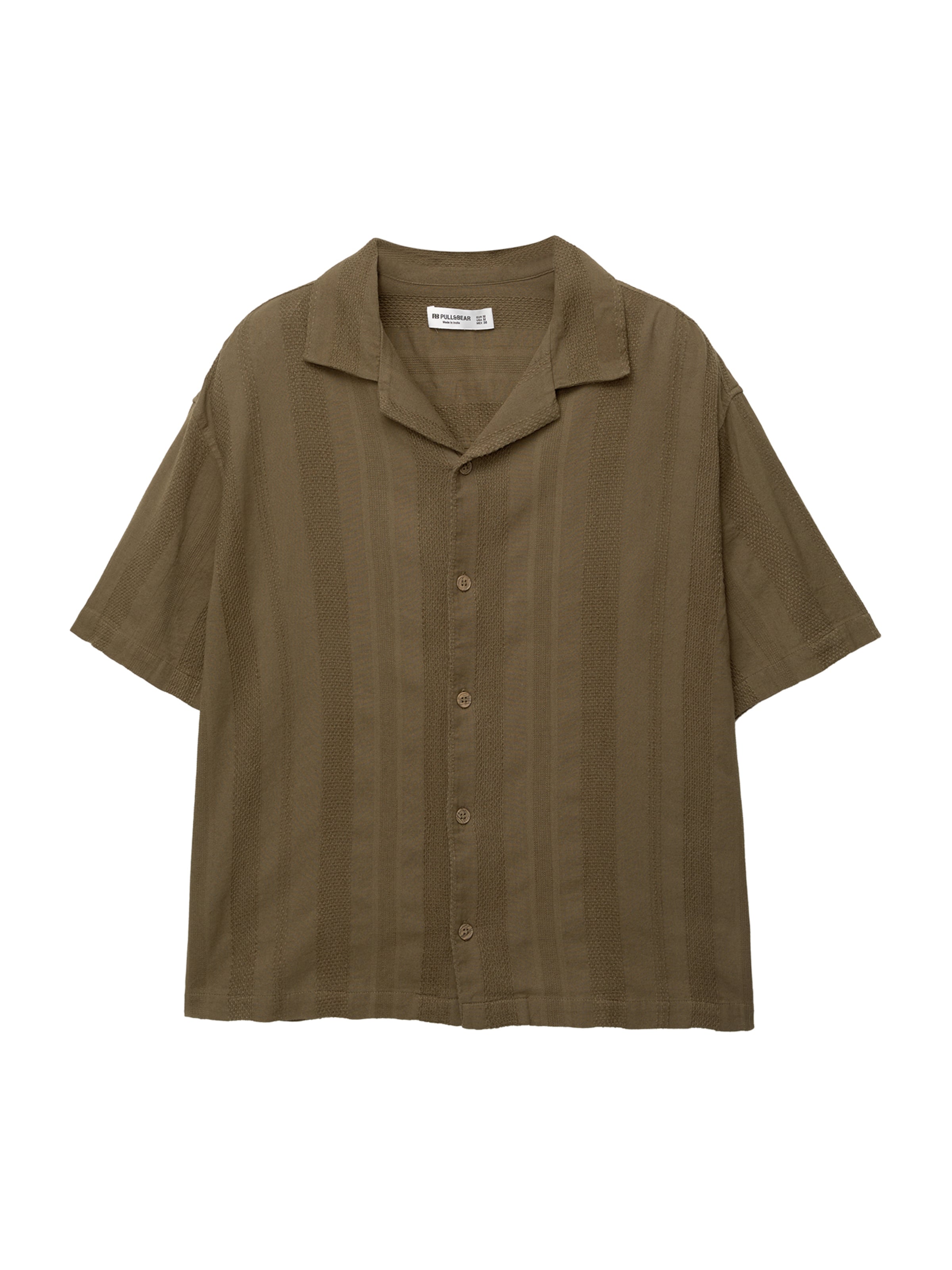 Pull&Bear Hemd in khaki, Produktansicht