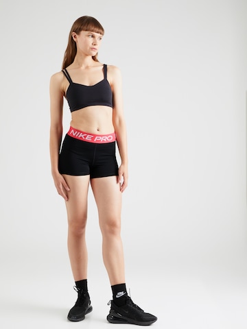 Skinny Pantaloni sportivi 'Pro' di NIKE in nero