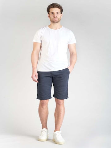 Effilé Pantalon Le Temps Des Cerises en bleu