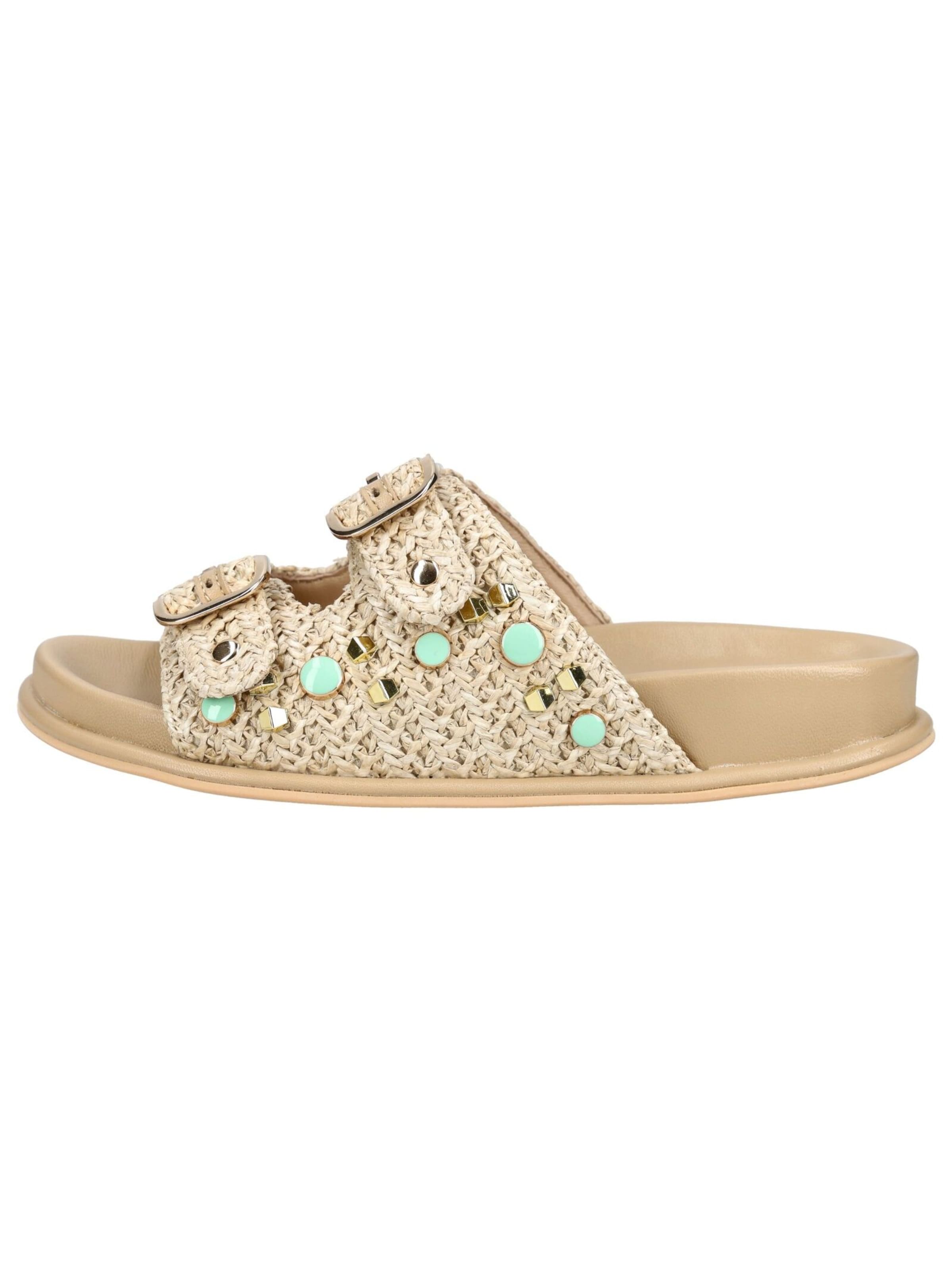 Alma En Pena Mule in Beige
