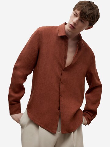 raudona Adolfo Dominguez Standartinis modelis Marškiniai