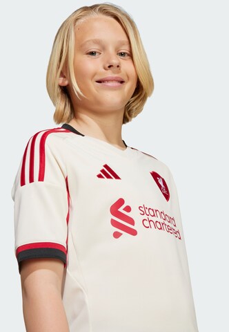 T-Shirt fonctionnel 'Liverpool FC 25/26' ADIDAS PERFORMANCE en blanc