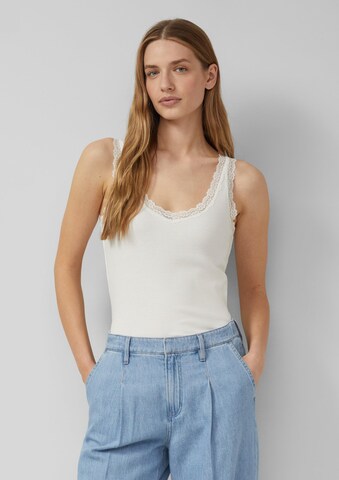 s.Oliver T-Shirt in Beige: Vorderseite