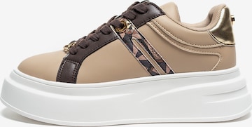 Gattinoni Sneakers laag in Beige: voorkant