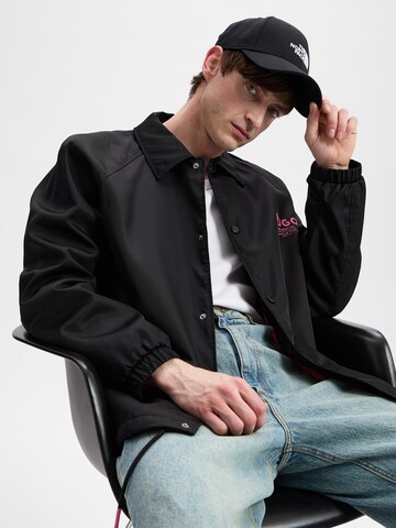HUGO Jacke Biyo in Schwarz